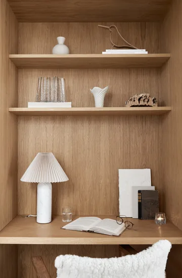 Gry wide maljakko 19 cm - Clear - Cooee Design