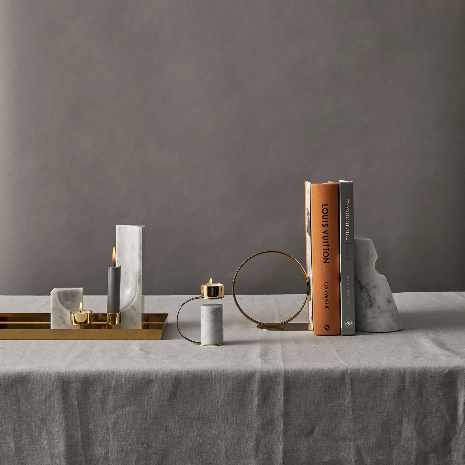 Heavy lämpökynttilänjalka, Carrara Cooee Design