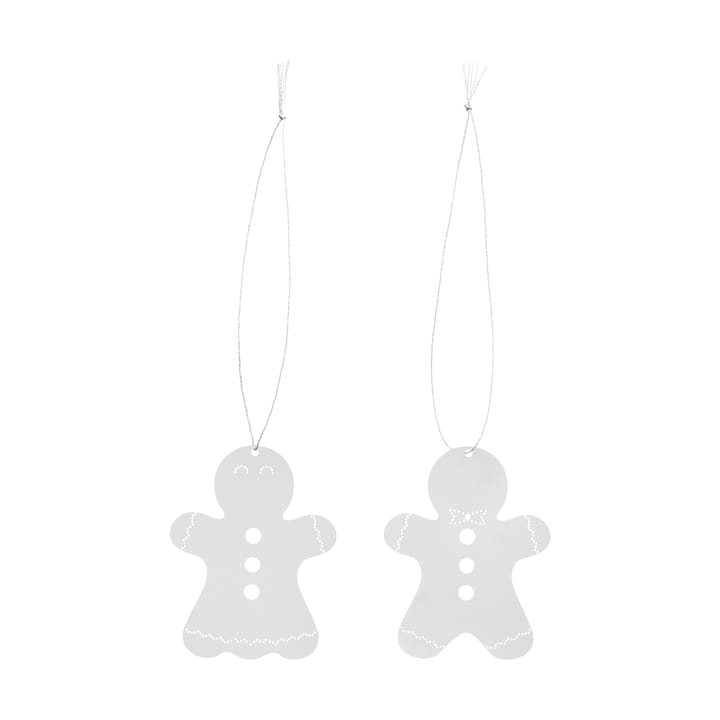 Joulukoriste piparkakku 6 cm - Ruostumaton teräs - Cooee Design