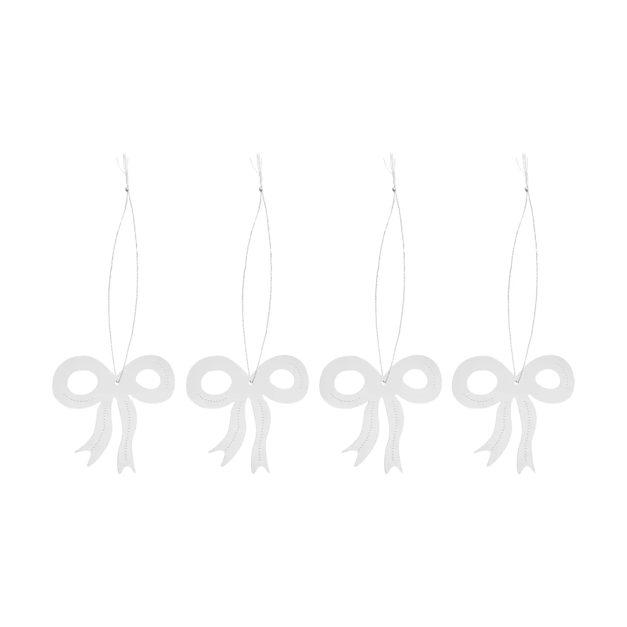 Cooee Design Joulukoriste rusetti 6 cm Ruostumaton teräs