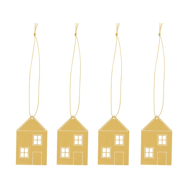 Joulukoriste Town house 6 cm - Messinki - Cooee Design