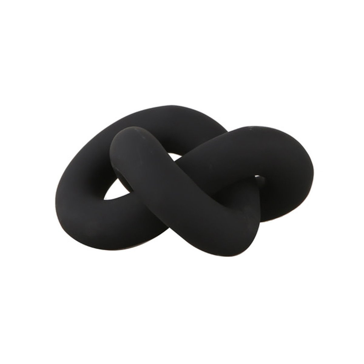 Cooee Design Knot Table large koriste Black | Skandinaavinen Sisustus | Kodinsisustusta ja yksityiskohtia | Musta