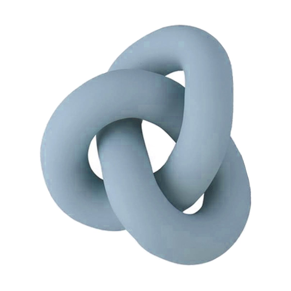 Cooee Design Knot Table large koriste Pale blue | Skandinaavinen Sisustus | Kodinsisustusta ja yksityiskohtia | Sininen