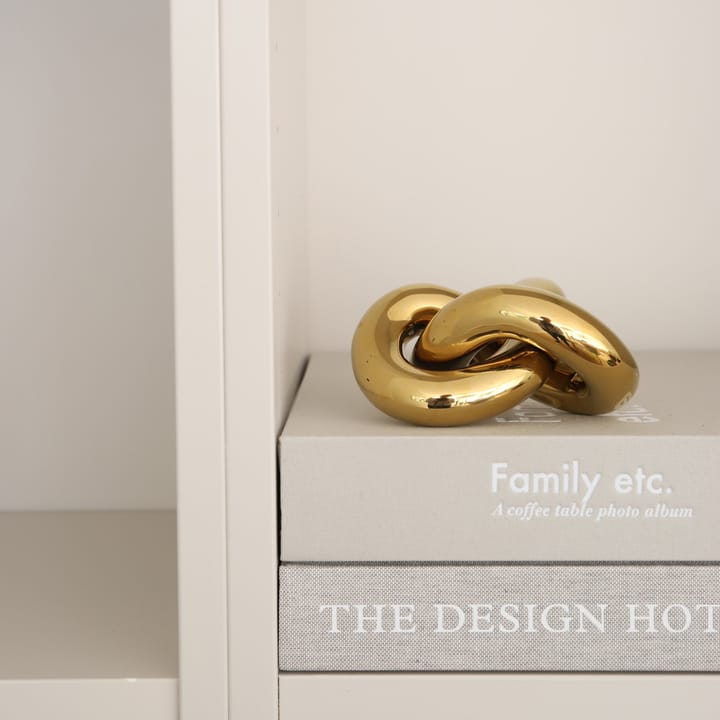 Knot Table small koriste - Light Gold - Cooee Design