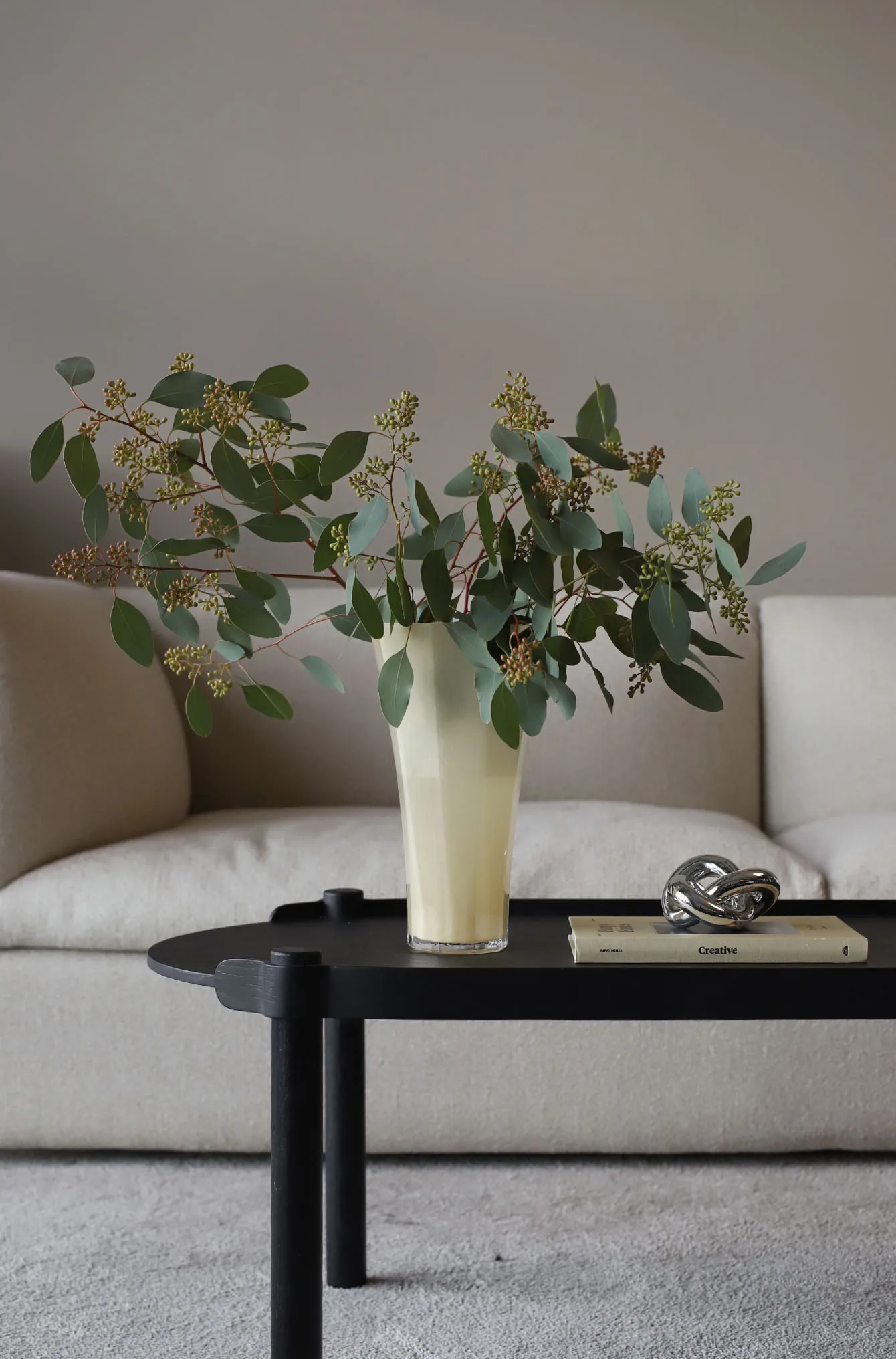 Liliané maljakko 18 cm, Voinkeltainen Cooee Design