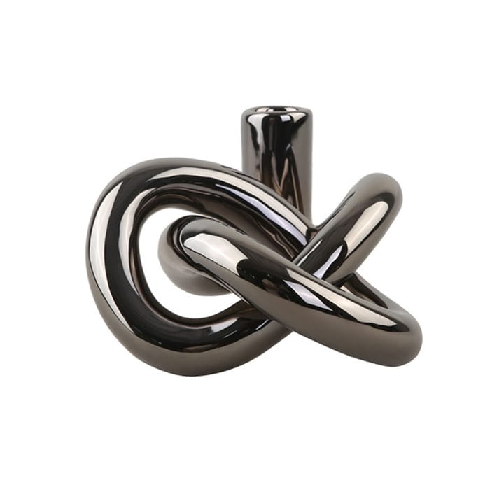 Lykke One -kynttilänjalka, Dark Silver Cooee Design