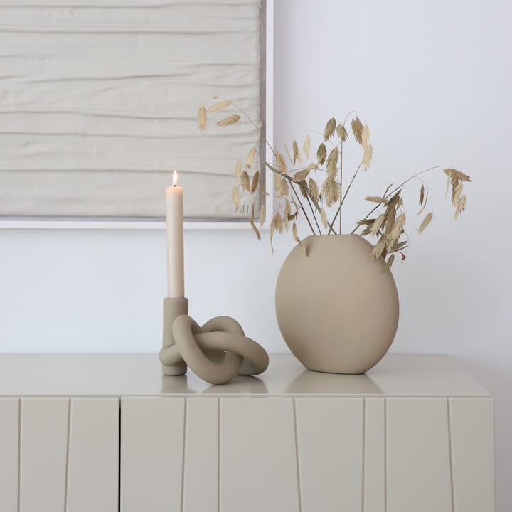 Lykke One -kynttilänjalka - Sand - Cooee Design