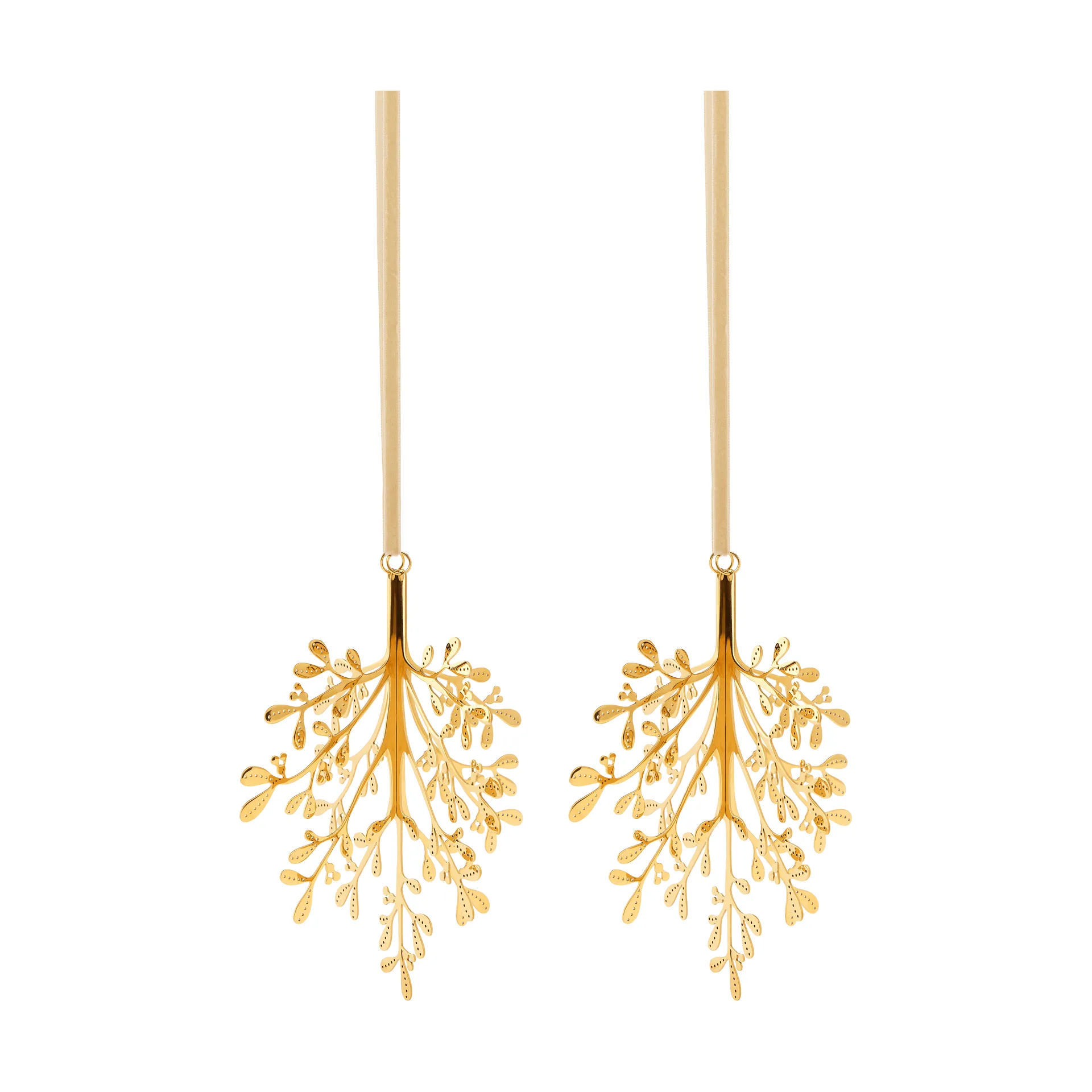 Mistletoe joulukoriste 2 kpl, Messinki 20 cm Cooee Design