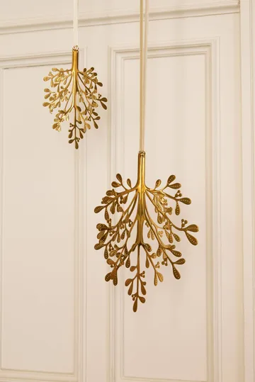 Mistletoe joulukoriste 2 kpl - Messinki 20 cm - Cooee Design