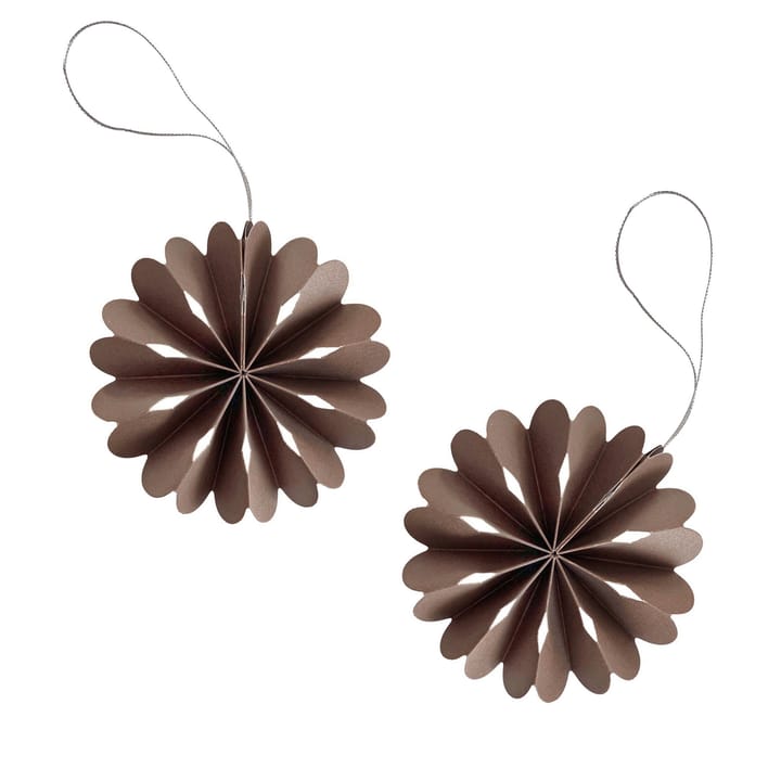 Paper Flowers -joulukoriste - Coffee - Cooee Design