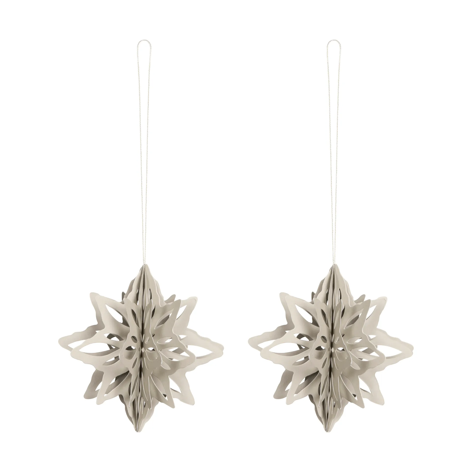 Paper Nova star koriste ripustettava 2 kpl, Hiekka Cooee Design