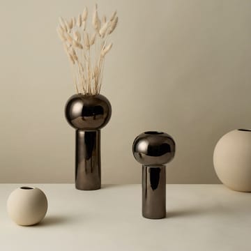 Pillar maljakko 24 cm - Dark Silver - Cooee Design