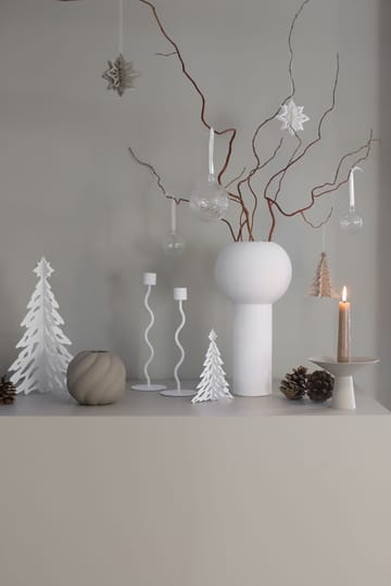 Pinetree koristekuusi 20 cm - Valkoinen - Cooee Design