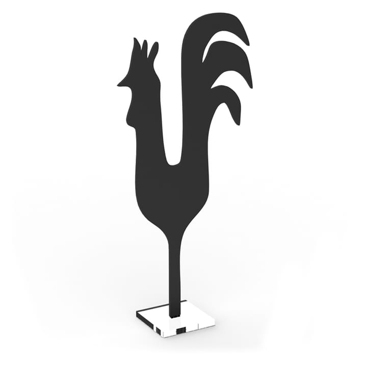 Rooster pääsiäiskoriste 47 cm - Musta - Cooee Design