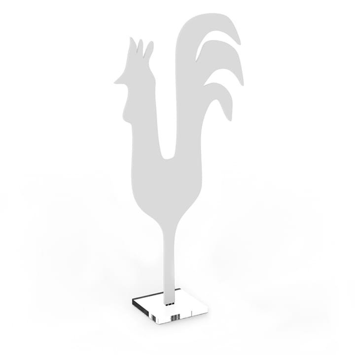 Rooster pääsiäiskoriste 47 cm - Valkoinen - Cooee Design
