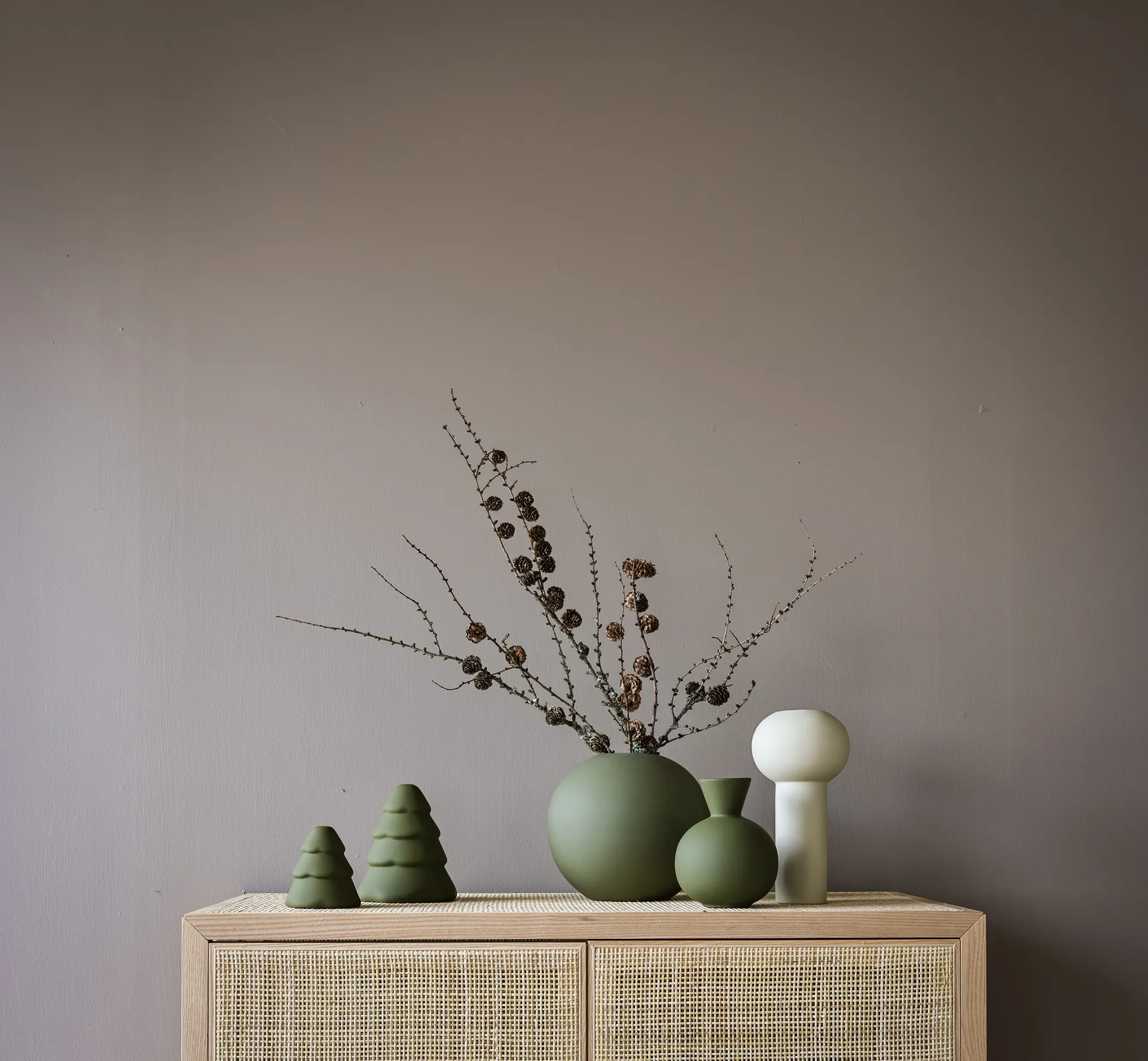 Snowy joulukuusi 10 cm, Olive Cooee Design