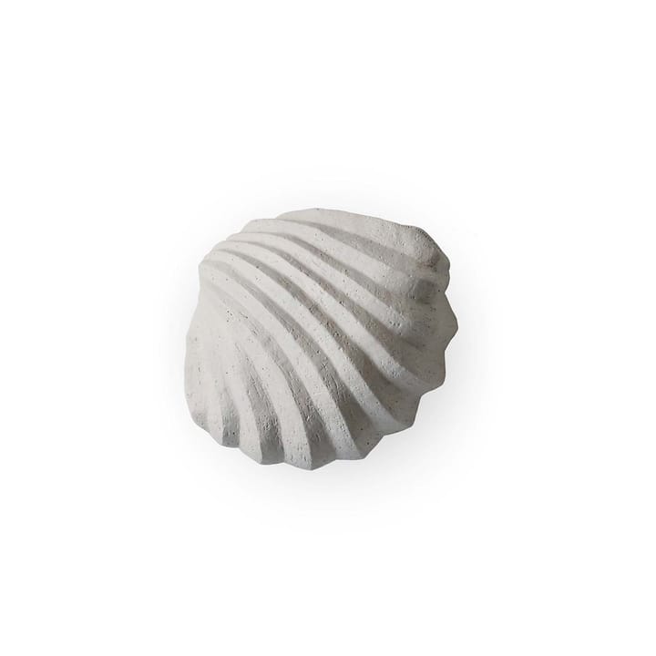 The Clam Shell -veistos 13 cm - Limestone - Cooee Design