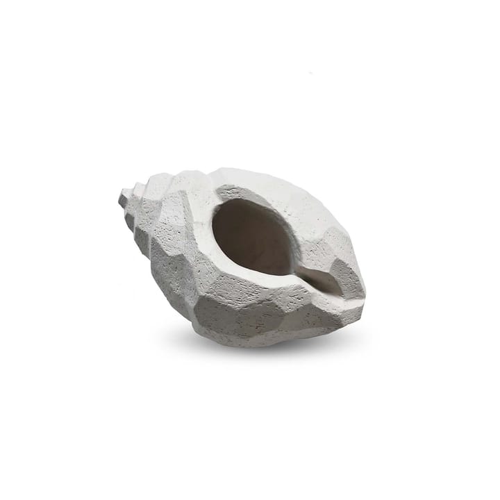 The Pear Shell -veistos 16 cm - Limestone - Cooee Design