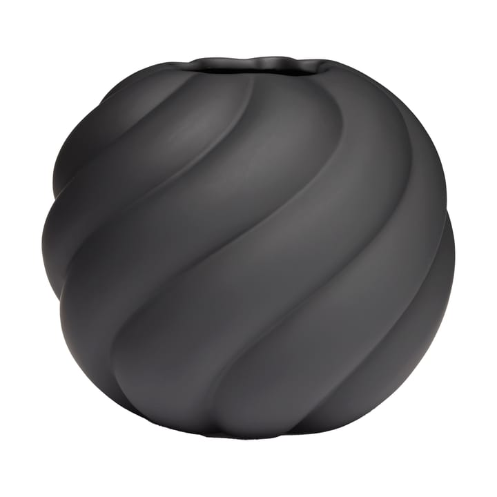 Twist ball maljakko 20 cm - Black - Cooee Design