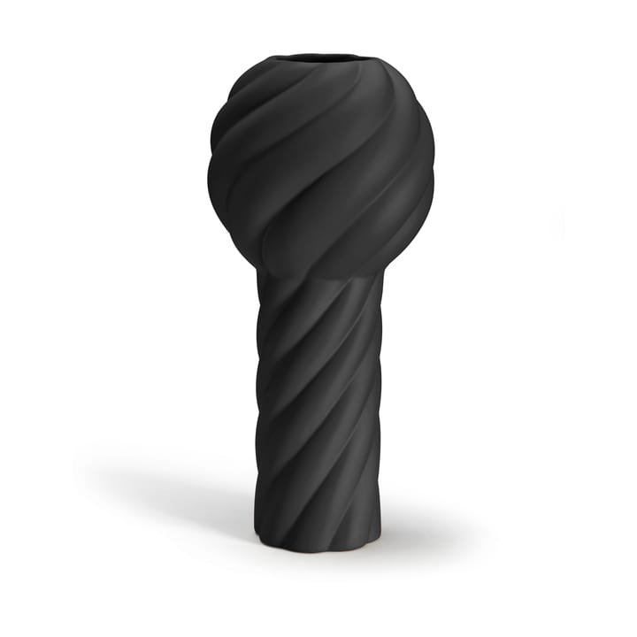 Twist pillar maljakko 34 cm - Black - Cooee Design