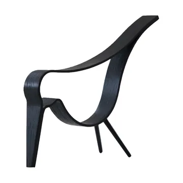 Woody Bird medium - Mustaksi petsattu tammi - Cooee Design