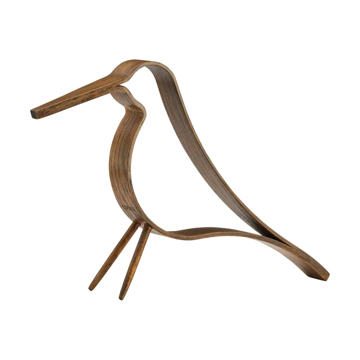 Woody Bird medium - Tummapetsattu tammi - Cooee Design