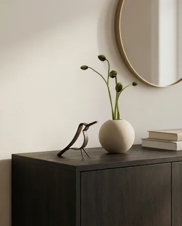 Woody Bird pieni - Tummapetsattu tammi - Cooee Design