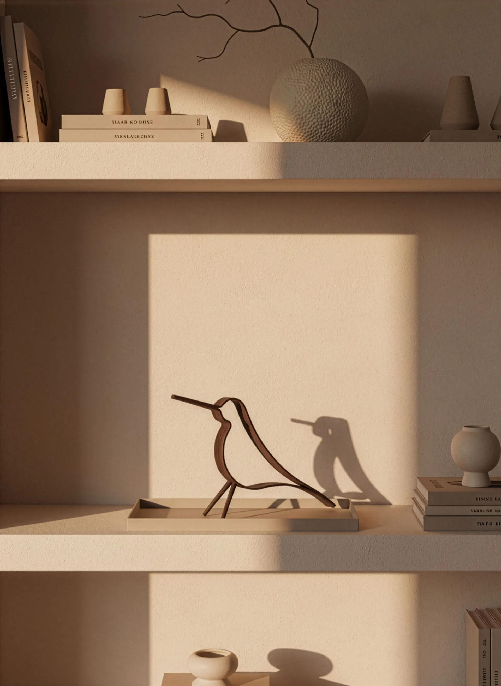 Woody Bird suuri, Tummapetsattu tammi Cooee Design