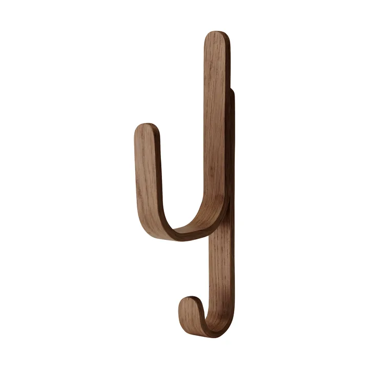Woody koukku One - Tummapetsattu tammi - Cooee Design