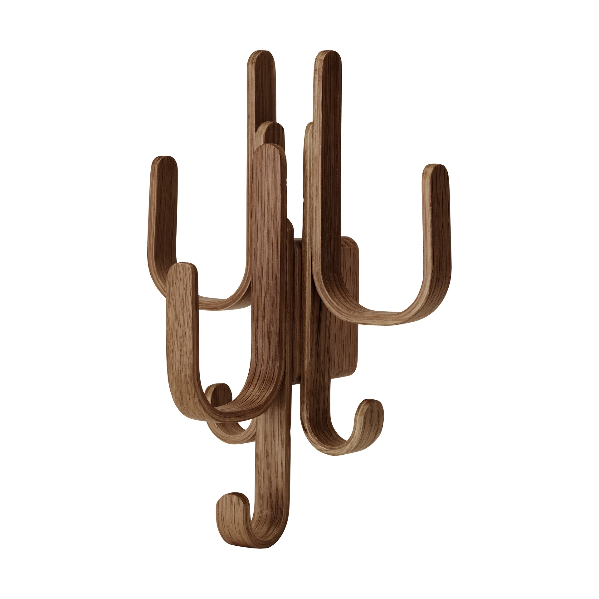 Woody koukku Three, Tummapetsattu tammi Cooee Design