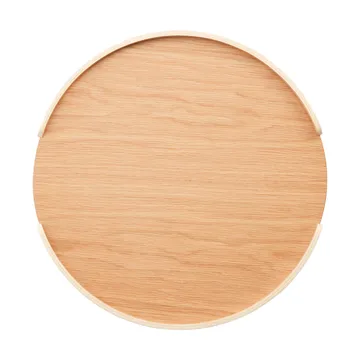 Woody tarjotin - Tammi, Ø35 cm - Cooee Design