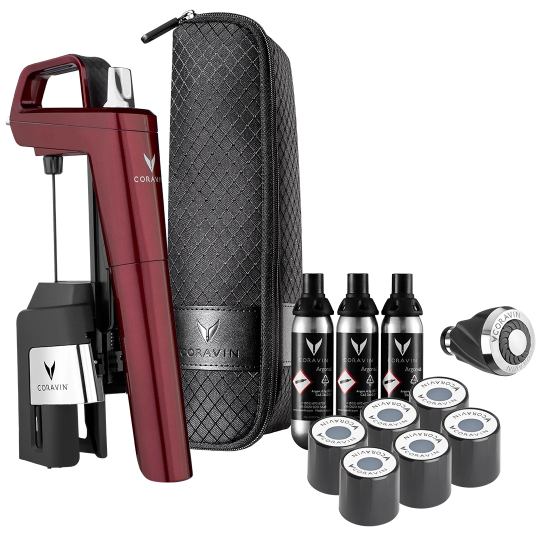 CORAVIN Timeless Six Viinijärjestelmä, Burgundy Coravin