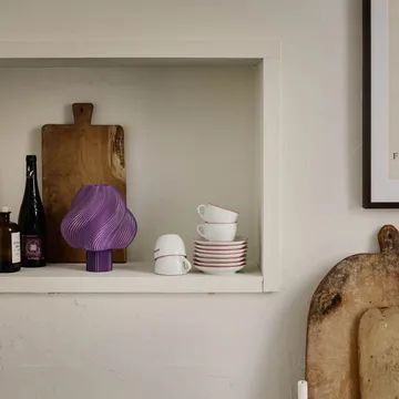 Soft Serve kannettava pöytälamppu - Lavender sorbet, 23 cm - Crème Atelier