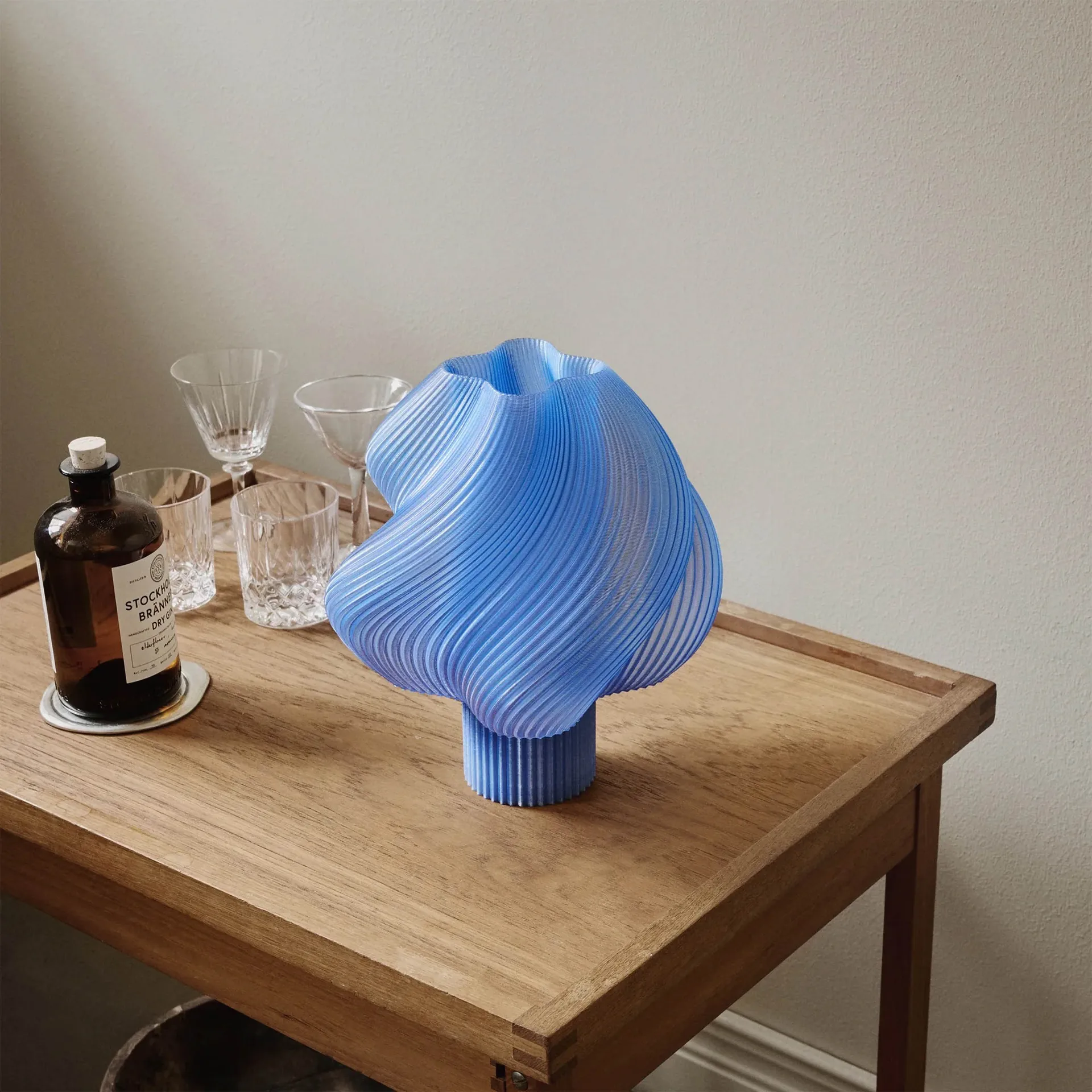 Soft Serve pöytälamppu, Blueberry sorbet, Regular, 26 cm Crème Atelier