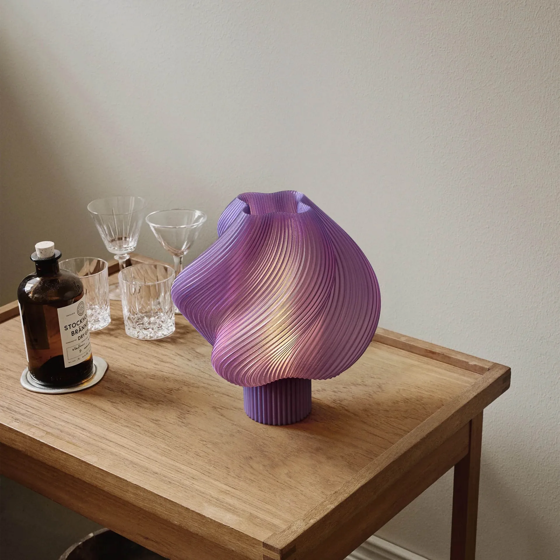 Soft Serve pöytälamppu, Lavender sorbet, Regular, 26 cm Crème Atelier