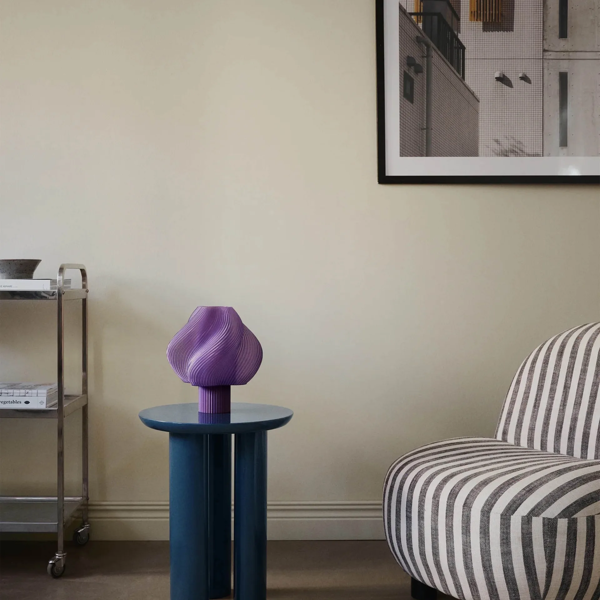 Soft Serve pöytälamppu, Lavender sorbet, Regular, 26 cm Crème Atelier