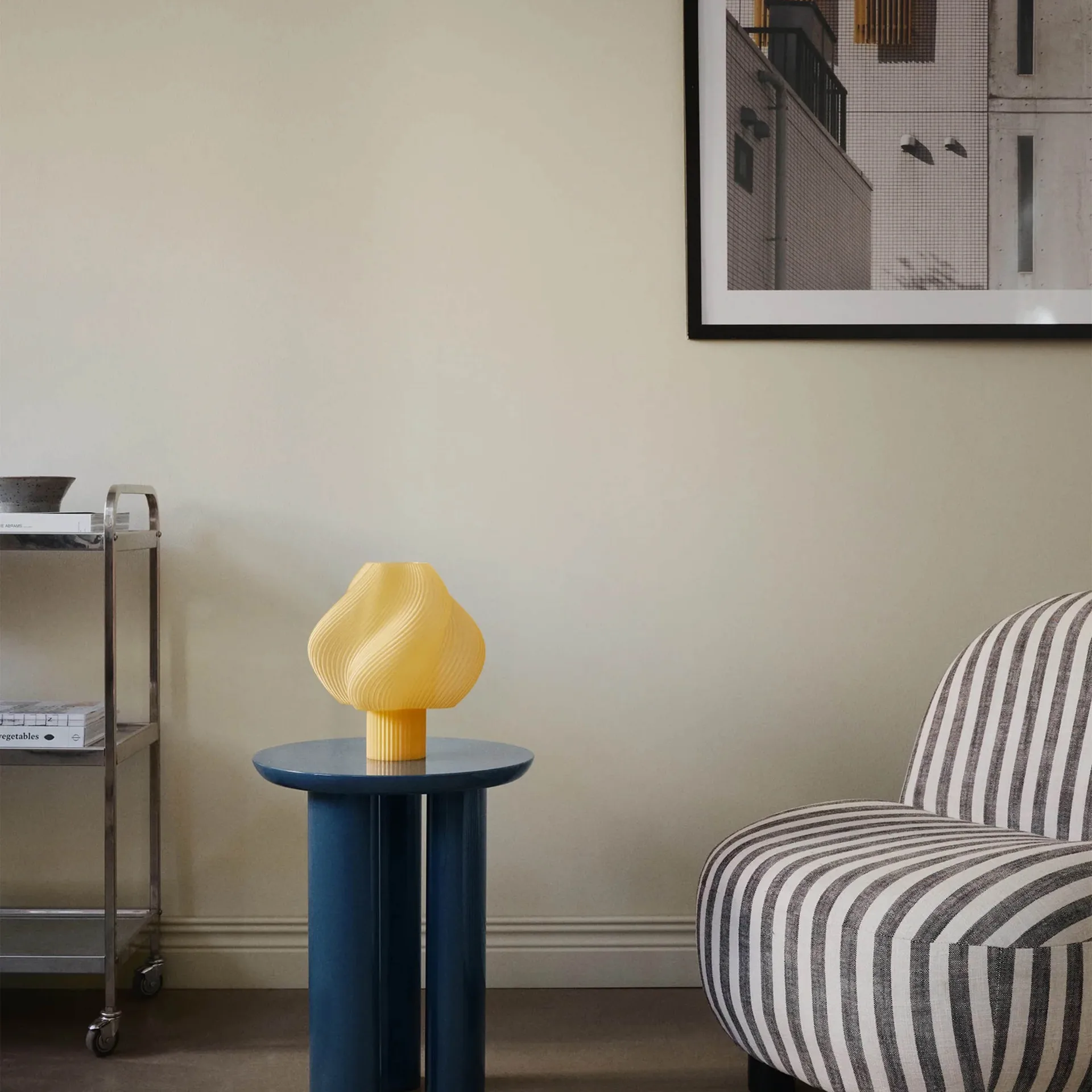 Soft Serve pöytälamppu, Limoncello-sorbetti, Regular, 26 cm Crème Atelier