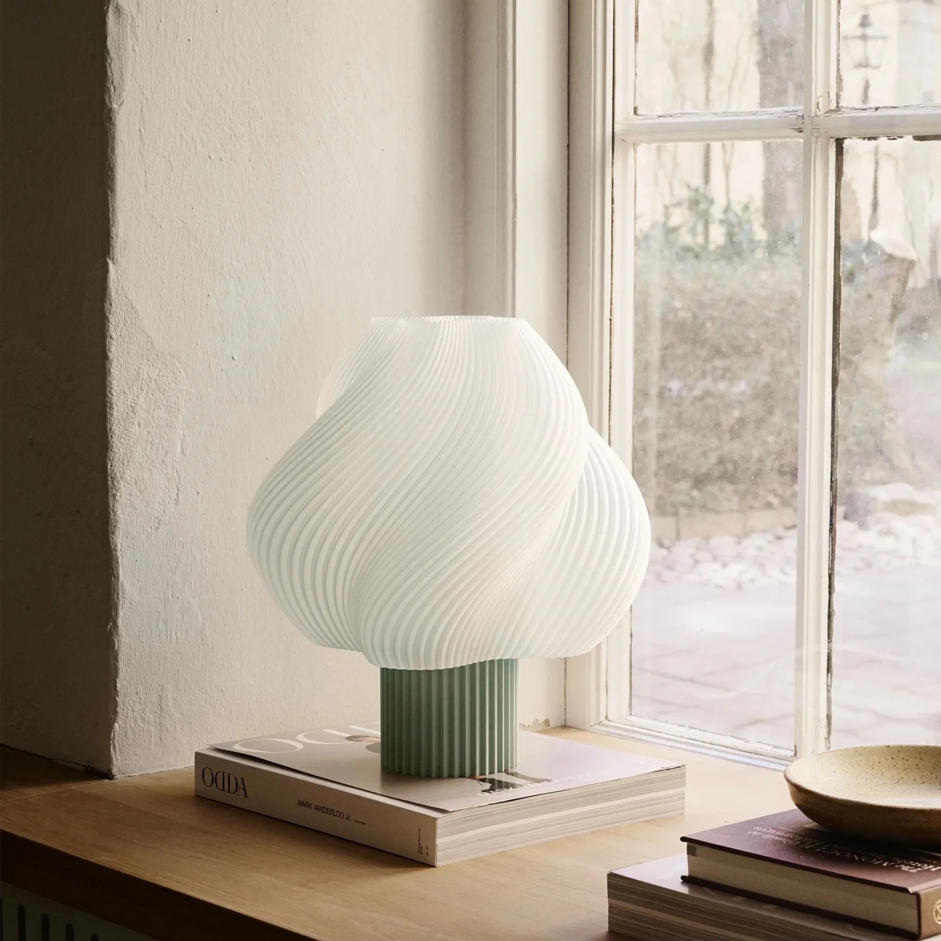 Soft Serve pöytälamppu, Matcha, Grande, 34 cm Crème Atelier