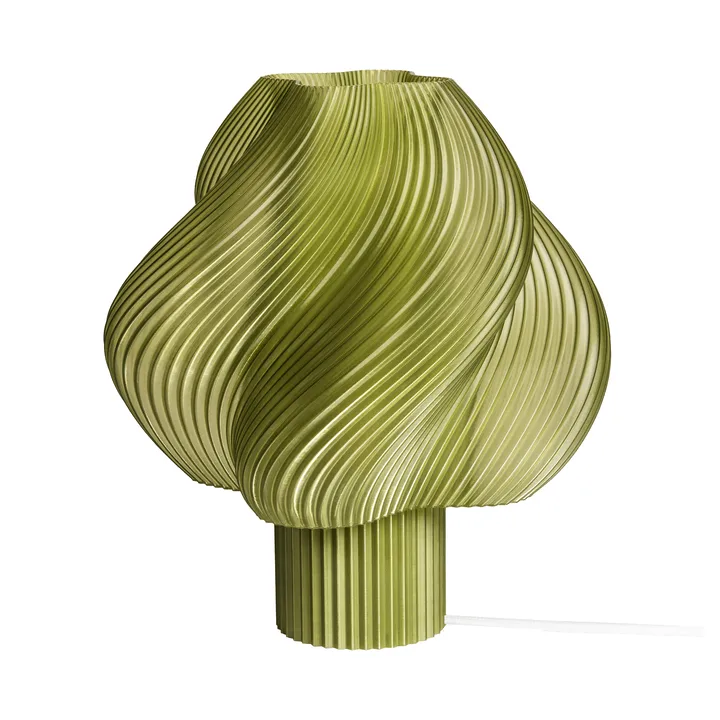 Soft Serve pöytälamppu - Olive, Grande, 34 cm - Crème Atelier