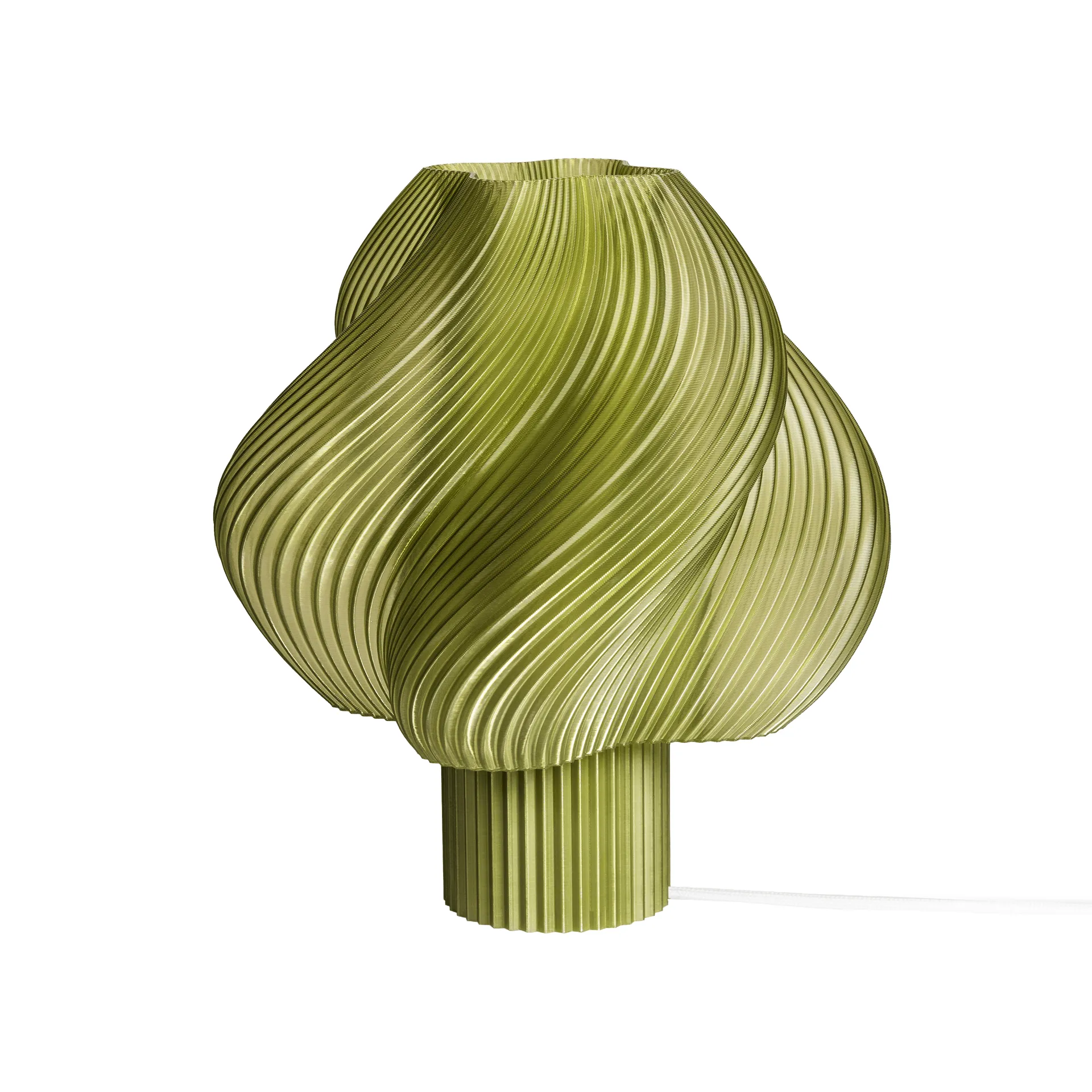 Soft Serve pöytälamppu, Olive, Regular, 26 cm Crème Atelier