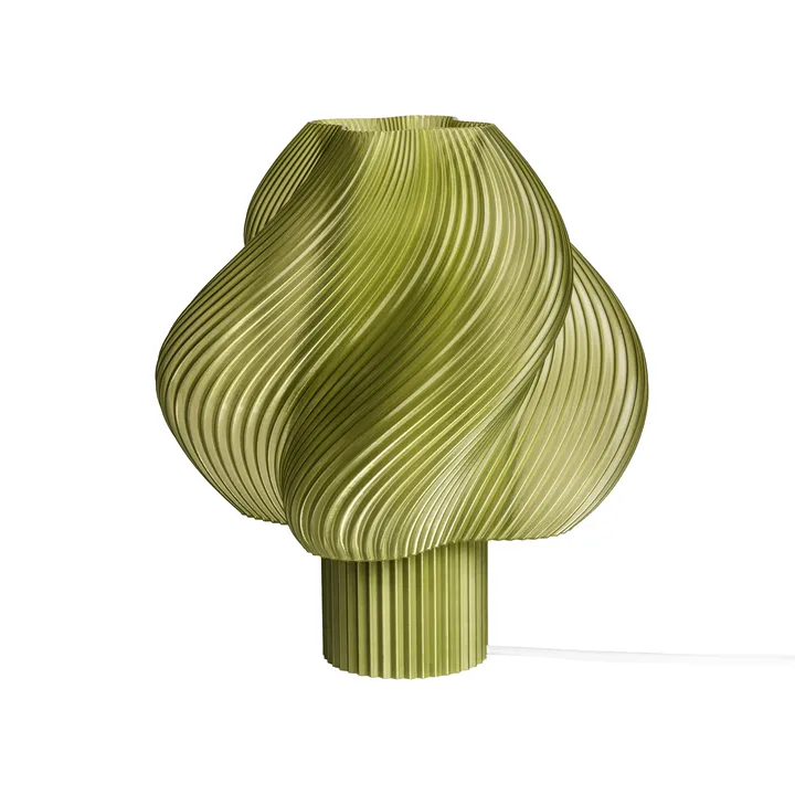 Soft Serve pöytälamppu - Olive, Regular, 26 cm - Crème Atelier