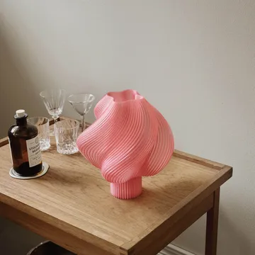 Soft Serve pöytälamppu - Persikkasorbetti, Regular, 26 cm - Crème Atelier