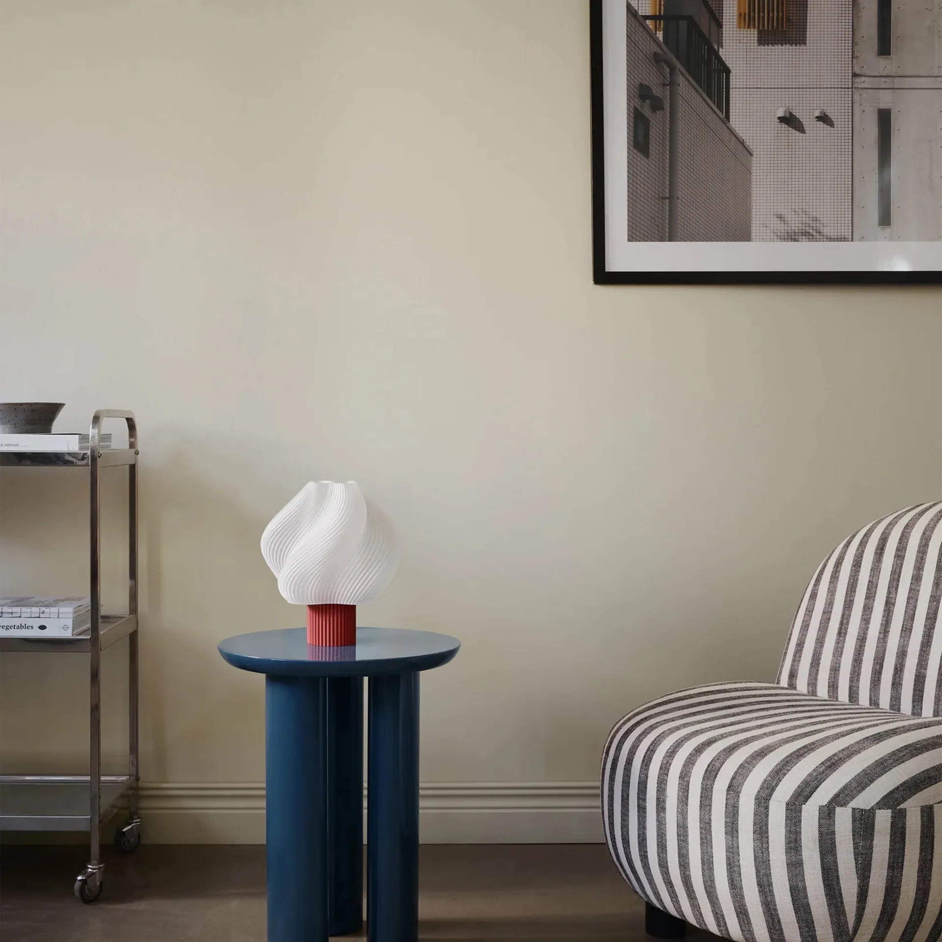 Soft Serve pöytälamppu, Raparpere, Regular, 26 cm Crème Atelier