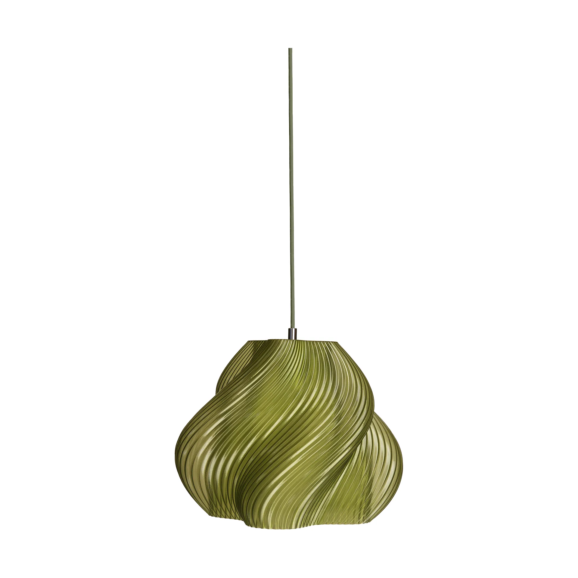Soft Serve riippuvalaisin, Olive-kromi, 02, 25 cm Crème Atelier