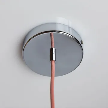 Soft Serve riippuvalaisin - Peach sorbet-kromi, 02, 25 cm - Crème Atelier