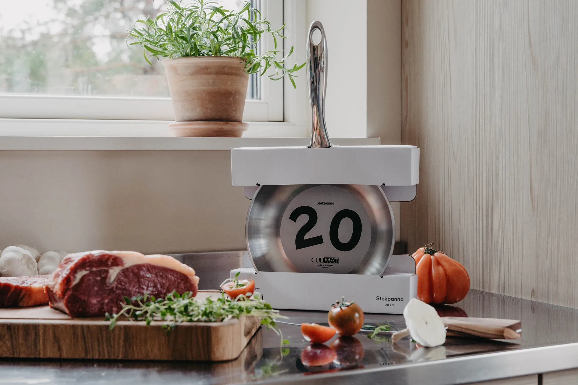 Culimat paistinpannu 5-ply  ruostumaton teräs, 20 cm Culimat