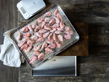 Culimat-ruokalevy jäähdytysritilällä - Ruostumaton teräs, 40,5×30,5 cm - Culimat