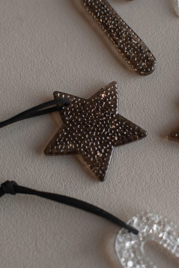 Airy hanging star koristeriipus - Brown - DBKD