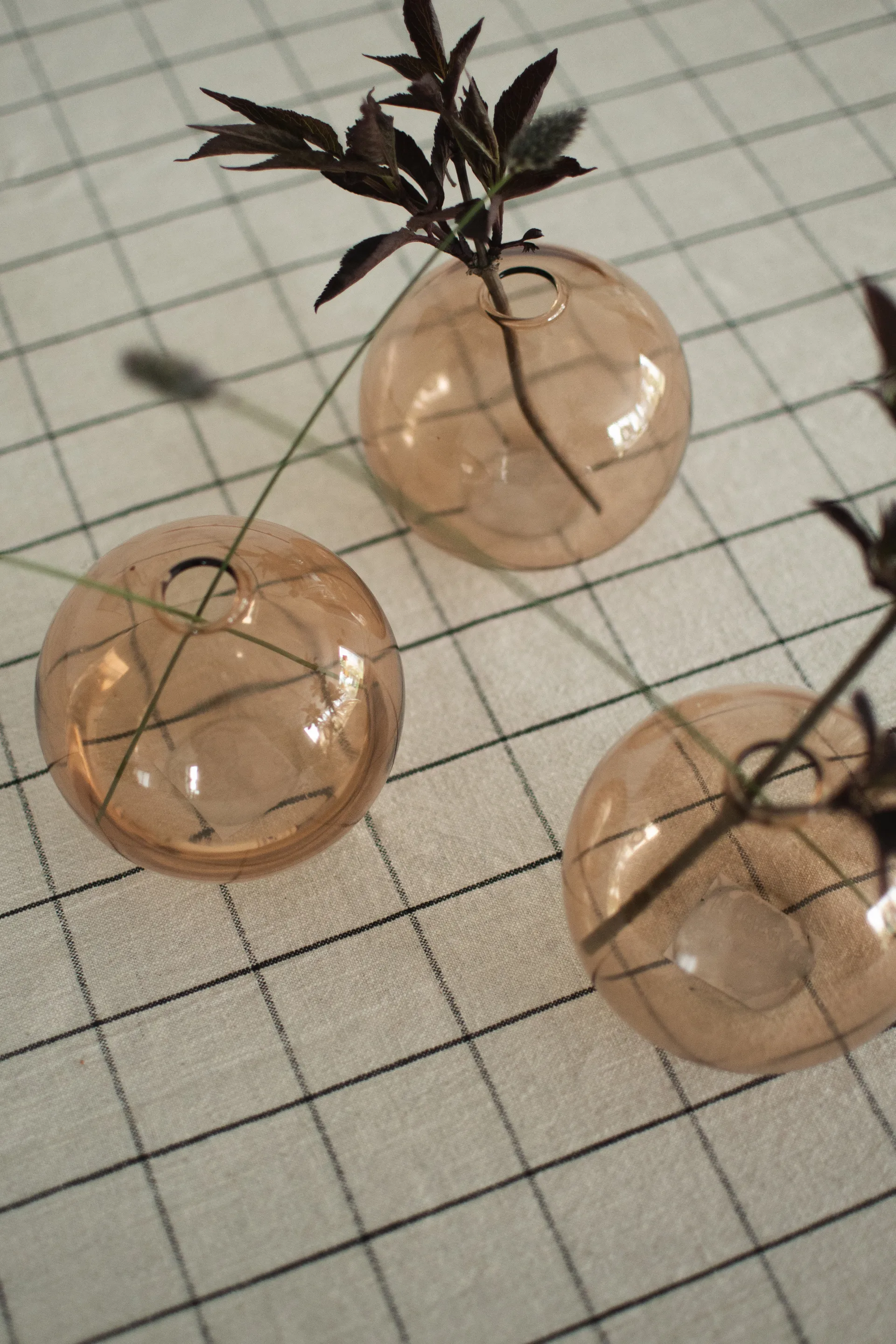 Ball maljakko Ø10 cm, Beige DBKD