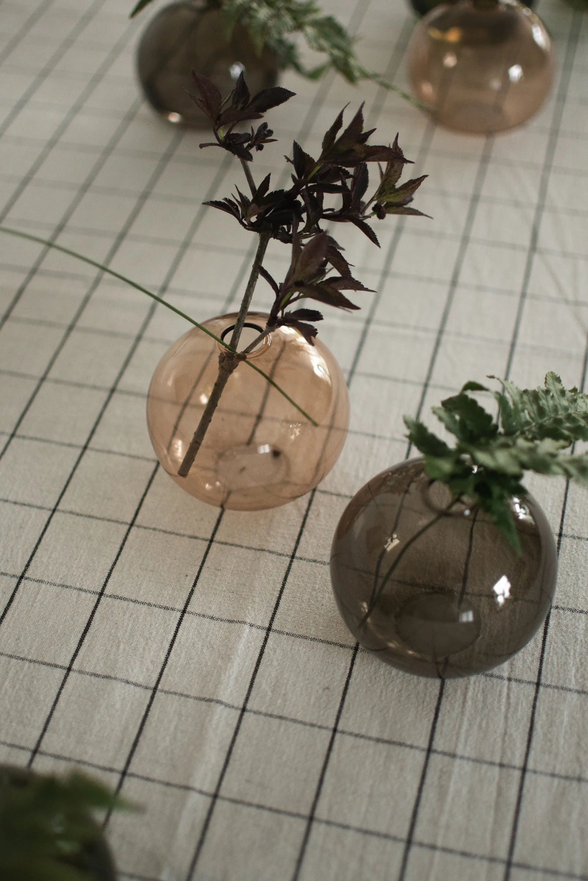 Ball maljakko Ø10 cm, Beige DBKD